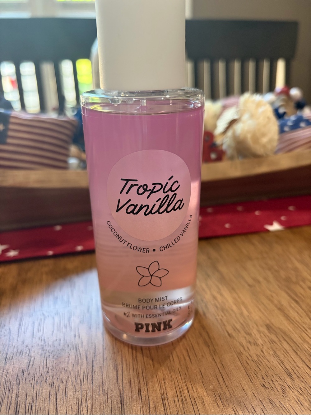 PINK Victoria's Secret Tropic Vanilla Body Mist — Pink Bottle and Basic Vanilla. - Picture 5 of 7